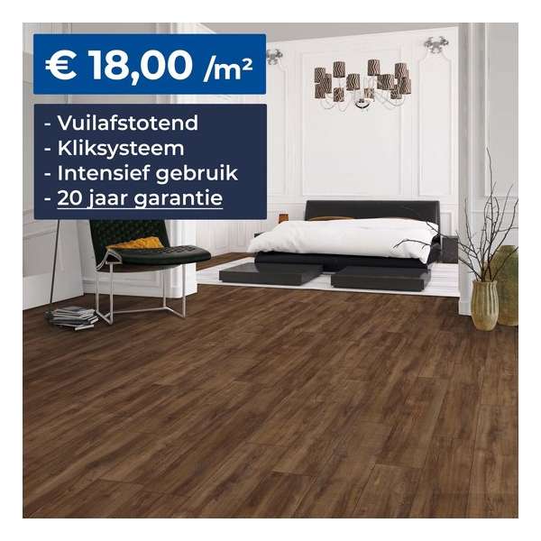 HDM Homebrand XL Laminaat - San Francisco - Vloer - Kliksysteem – Embossed - 8mm – 20 Jaar Garantie HDM Homebrand XL Laminaat - San Francisco - Vloer - Kliksysteem – Embossed - 8mm – 20 Jaar Garantie