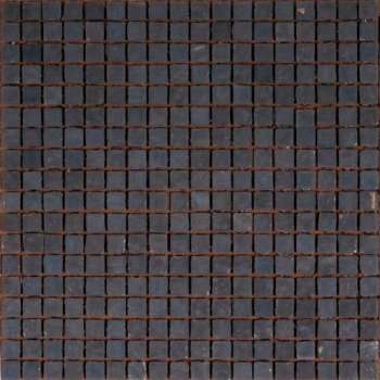 Alfa Mosaico Mozaiek Progetto middengrijs glas 1,0x1,0x0,5 cm -  Grijs Prijs per 1 matje.