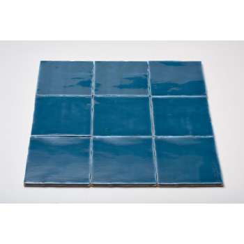 Oud Hollands Handvorm Witjes | Sea Blue | 13x13 cm Tegels