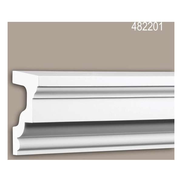 Raamrichel Profhome 482201 Exterieur lijstwerk Raamomlijsting Gevelelement neo-classicisme stijl wit 2 m Raamrichel Profhome 482201 Exterieur lijstwerk Raamomlijsting Gevelelement neo-classicisme stijl wit 2 m