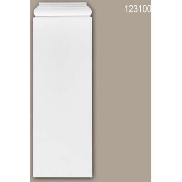 Pilaster voetstuk 123100 Profhome Sierelement tijdeloos klassieke stijl wit Pilaster voetstuk 123100 Profhome Sierelement tijdeloos klassieke stijl wit