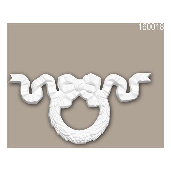 Decorative element 160018 Profhome neo-empire stijl wit Decorative element 160018 Profhome neo-empire stijl wit