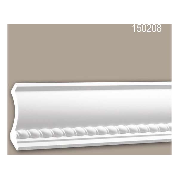 Kroonlijst 150208 Profhome Sierlijst Indirecte verlichting Lijstwerk neo-empire stijl wit 2 m Kroonlijst 150208 Profhome Sierlijst Indirecte verlichting Lijstwerk neo-empire stijl wit 2 m