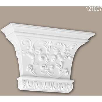 Pilaster kapiteel 121007 Profhome Sierelement Corinthische stijl wit