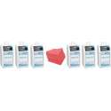 HG tegelreiniger hoogglans vloeren (HG product 18) Doos 6 Stuks + 10 Microvezeldoeken