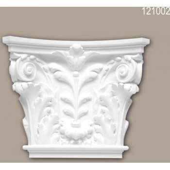 Pilaster kapiteel 121002 Profhome Sierelement Corinthische stijl wit