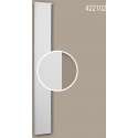 Pilaster schacht Profhome 422102 Gevelelement Pilaster Wandpijler Exterieur lijstwerk toscaans stijl wit