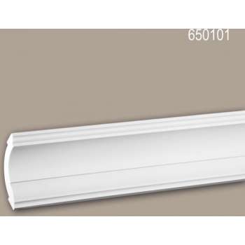 Kroonlijst 650101 Profhome Lijstwerk Sierlijst neo-classicisme stijl wit 2 m