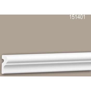 Wandlijst 151401 Profhome Lijstwerk Sierlijst Frieslijst neo-classicisme stijl wit 2 m