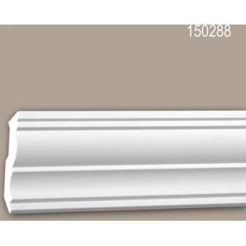 Kroonlijst 150288 Profhome Sierlijst Lijstwerk neo-classicisme stijl wit 2 m