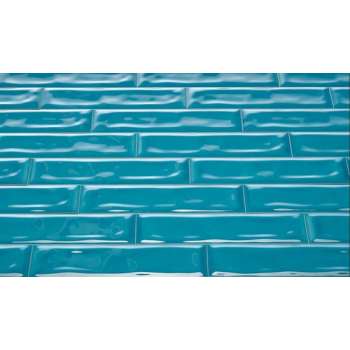Ossido Aqua Glans | Wandtegel | 7,5 x 30