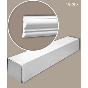 Profhome 151303 1 doos 18 stukken Wandlijst 36 m