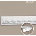 Wandlijst 151353F Profhome Lijstwerk flexibele lijst Sierlijst neo-empire stijl wit 2 m