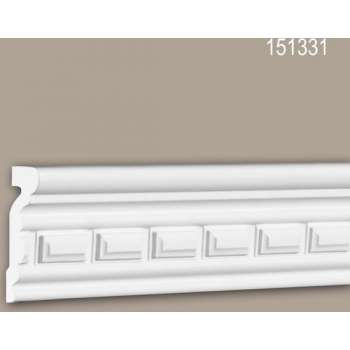 Wandlijst 151331 Profhome Lijstwerk Sierlijst neo-classicisme stijl wit 2 m