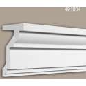 Kroonlijst Profhome 491004 Gevel profiel Sierlijst Lijstwerk neo-classicisme stijl wit 2 m