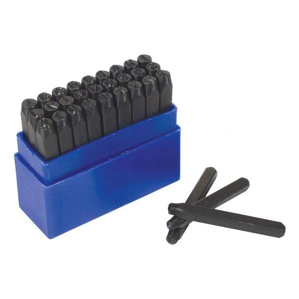 27-delige set slagletter (6mm) Brüder Mannesmann 27-delige set slagletter (6mm) Brüder Mannesmann