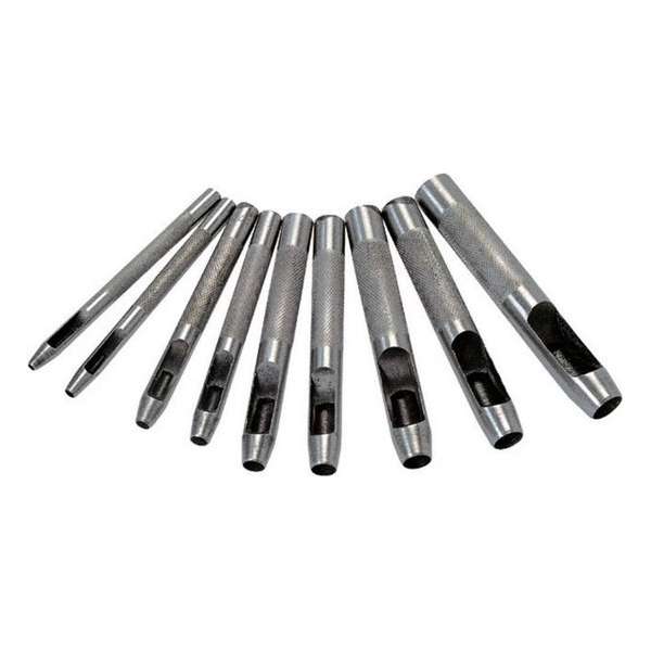 Punch set, 9 stuks Punch set, 9 stuks