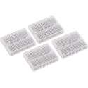 Set Mini Breadboards - 170 Insteekpunten - 4 St.
