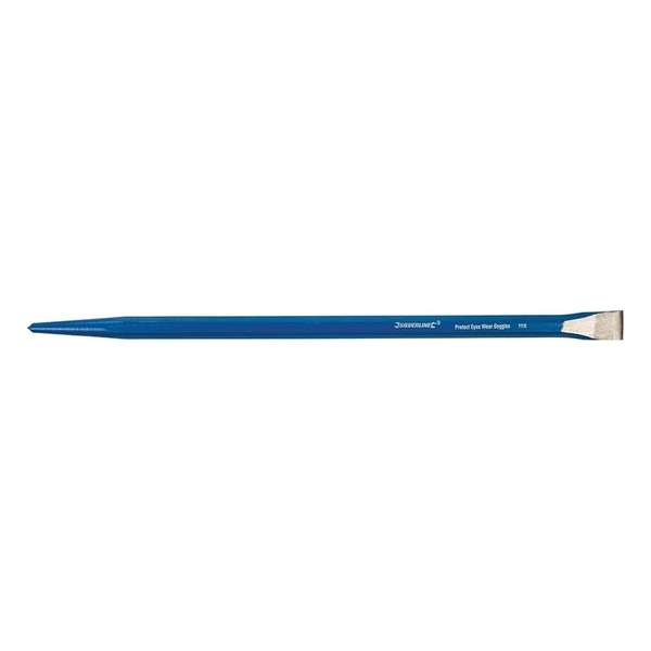 Silverline Koevoet - Breekijzer met Rechte Beitel en Ronde Punt - 450 x 16 mm. Silverline Koevoet - Breekijzer met Rechte Beitel en Ronde Punt - 450 x 16 mm.