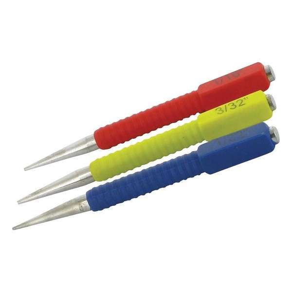 Silverline 412456 3 Delige spijker drevel set Silverline 412456 3 Delige spijker drevel set