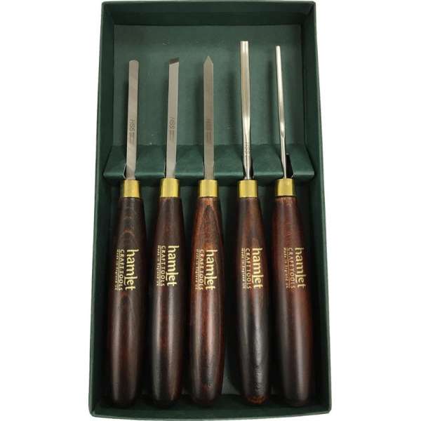 Hamlet Mini Beitelset (5 Beitels) Hamlet Mini Beitelset (5 Beitels)