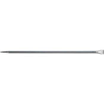Silverline Koevoet - Breekijzer met Beitel en Punt Einde - 1200 x 27 mm.