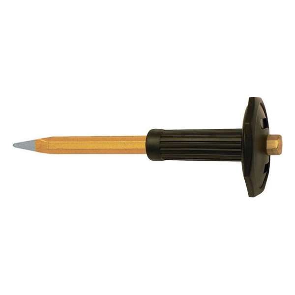Ironside Betonpuntbeitel inclusief handbescherming 300 x 18mm Ironside Betonpuntbeitel inclusief handbescherming 300 x 18mm