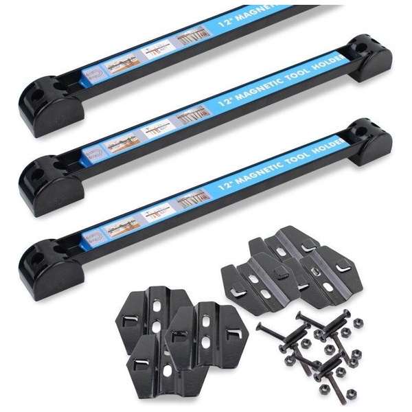 Datona® Magneetstrip voor gereedschapsbord 25 cm (set van 3 stuks) - Zwart Datona® Magneetstrip voor gereedschapsbord 25 cm (set van 3 stuks) - Zwart