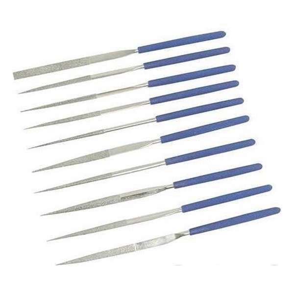 Silverline 10-delige diamant naaldvijlen set Silverline 10-delige diamant naaldvijlen set