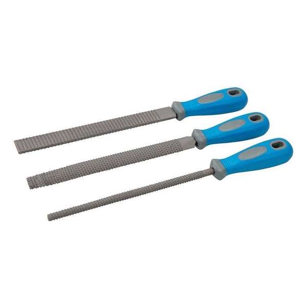 Silverline MS104 3-delige Houtraspenset - 200mm Silverline MS104 3-delige Houtraspenset - 200mm