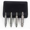 Schroefverwijderset - Gereedschap - Schroeven - Roest - Remover - 4 Stuks - Schroeven Extractor - Houtbewerking