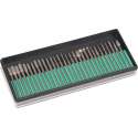 Silverline 722878 30 Delige slijpstenen set - 3,17 x K150 - Hout / Metaal
