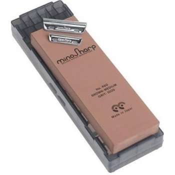 Global 0460 minosharp slijpsteen - Korrel 1000 - Inclusief slijphulp