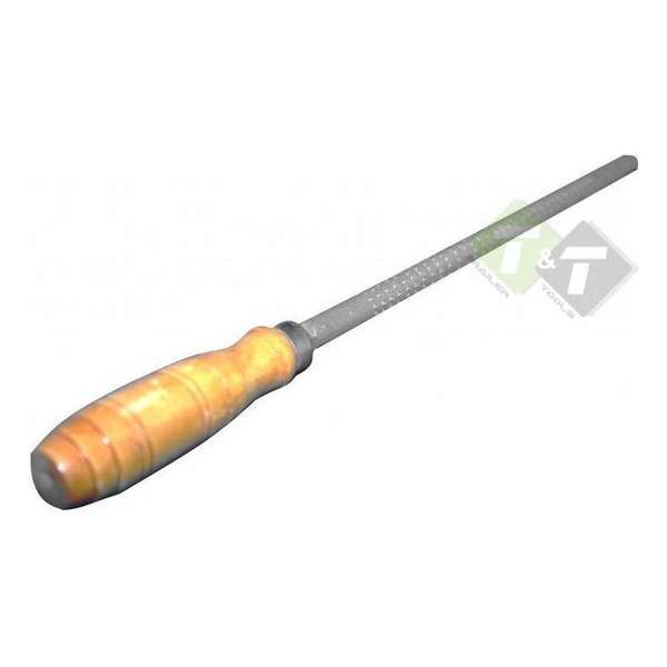 Vijl rond, Rasp, 10mm diameter, 250mm lang Vijl rond, Rasp, 10mm diameter, 250mm lang