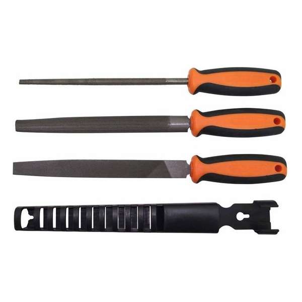 Skandia Vijlen set basterd 3-delig 200 mm 1044539 Skandia Vijlen set basterd 3-delig 200 mm 1044539