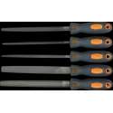 Neo Tools Metaalvijlenset 200mm, Grofte 2, 5 Dlg, T12 Staal