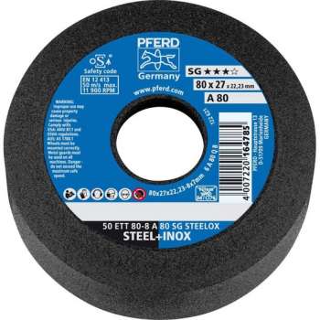 PFERD Cilindrische Komslijpsteen ETT (VORM 6) 50 ETT 80-8 A 80 SG STEELOX