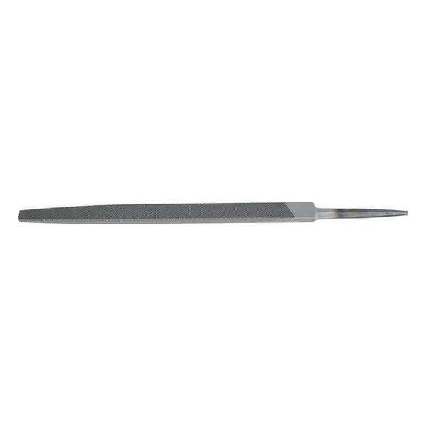 Driekante werkplaatsvijl Kap 1 Staal DIN7261, vorm C 250mm FORMAT
