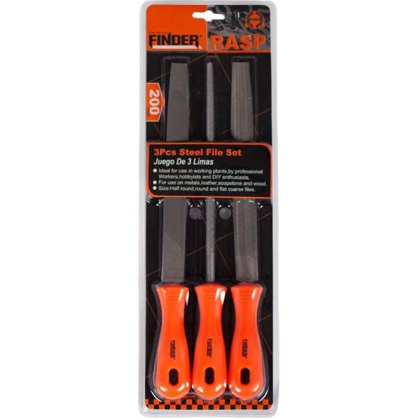 Finder Tools Vijlenset 200 mm 3-delig Finder Tools Vijlenset 200 mm 3-delig
