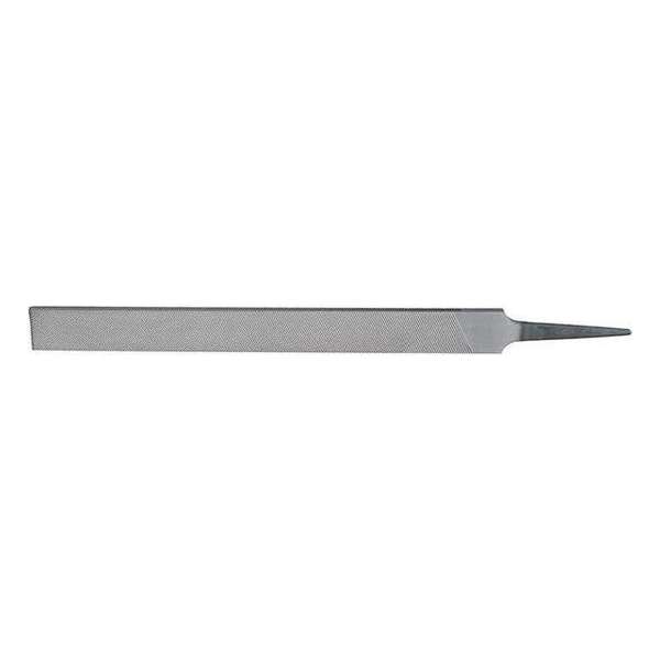 Werkplaatsvijl Kap 2 Staal DIN7261/vorm A, plat/stomp 250mm FORMAT