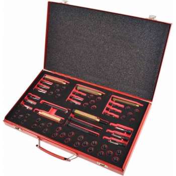 Gloeibougie draad reparatie set M8 M9 M10 M12 63-delig