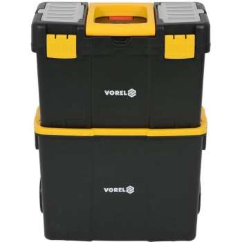 VOREL 2-delige Gereedschapswagen - 46 x 26 x 62,5