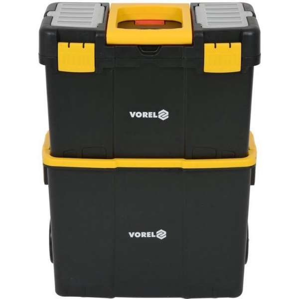VOREL 2-delige Gereedschapswagen - 46 x 26 x 62,5 VOREL 2-delige Gereedschapswagen - 46 x 26 x 62,5