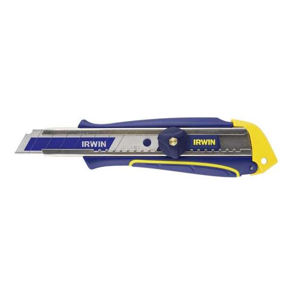 Irwin professioneel afbreekmes met schroef 18mm 10507580 Irwin professioneel afbreekmes met schroef 18mm 10507580