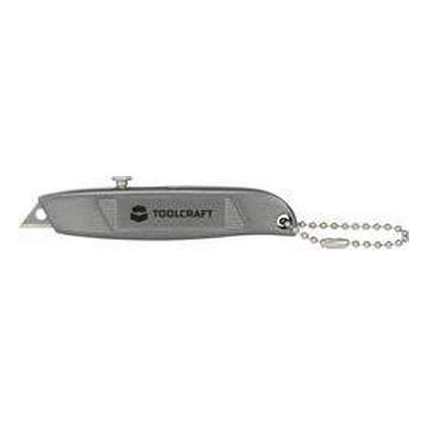 TOOLCRAFT 1595612 Minitapijtmes 84 mm met sleutelhanger TOOLCRAFT 1595612 Minitapijtmes 84 mm met sleutelhanger