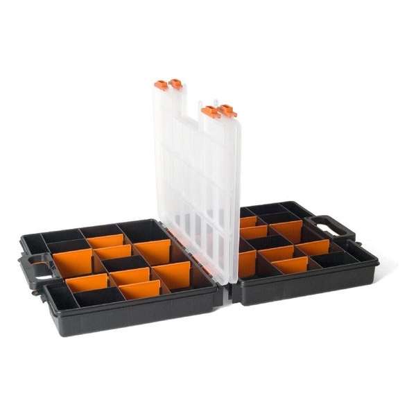 Gerimport Gereedschapskoffer Organizer 38 X 33 X 12 Zwart Gerimport Gereedschapskoffer Organizer 38 X 33 X 12 Zwart