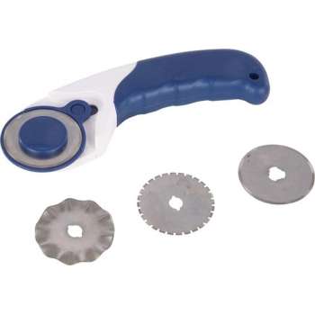 Silverline Rotatiemes - Diameter Snijbladen 45 mm. - Inclusief 4 Reserve Mesjes