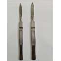 Belux Surgical / Ontleedmes met Metalen handvat & Dessecting knife 15cm RVS