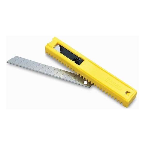 STANLEY Afbreekmesjes 9mm - 10 stuks/dispenser x 10 STANLEY Afbreekmesjes 9mm - 10 stuks/dispenser x 10