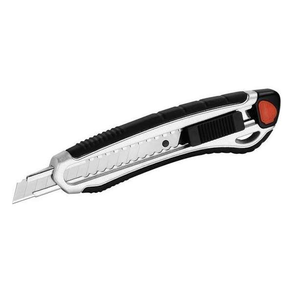 Snijmes Westcott 9mm aluminium - met schuifsluiting Snijmes Westcott 9mm aluminium - met schuifsluiting